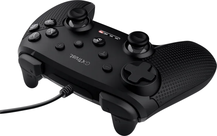 Controller cu fir Trust GXT 541 Muta, material ABS, lungime cablu 300cm, 15 butoane, compatibil cu pc