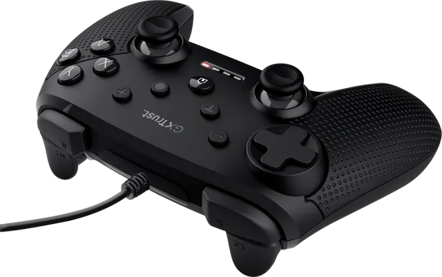 Controller cu fir Trust GXT 541 Muta, material ABS, lungime cablu 300cm, 15 butoane, compatibil cu pc