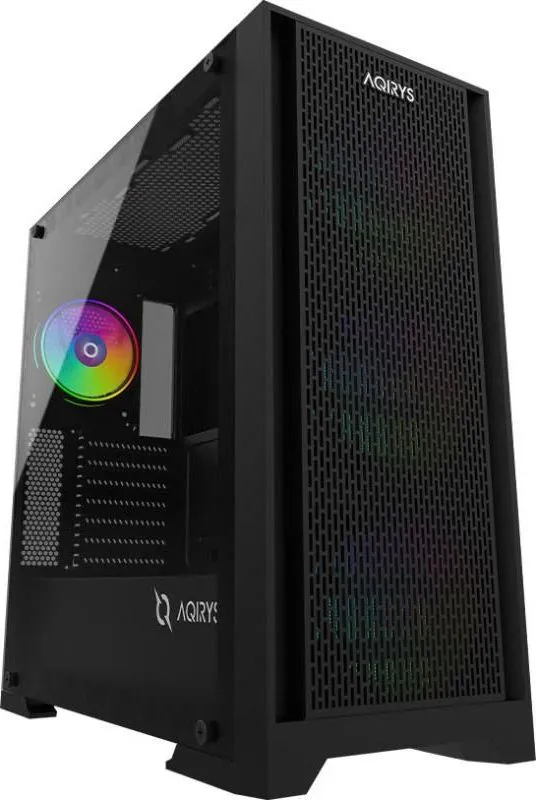 Carcasa Aqirys Avior, Mid Tower, Black