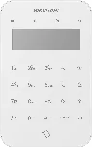Tastatura wireless LCD AX PRO Hikvision DS-PK1-LT-WE, 868MHz two-way Tri-X wireless technology