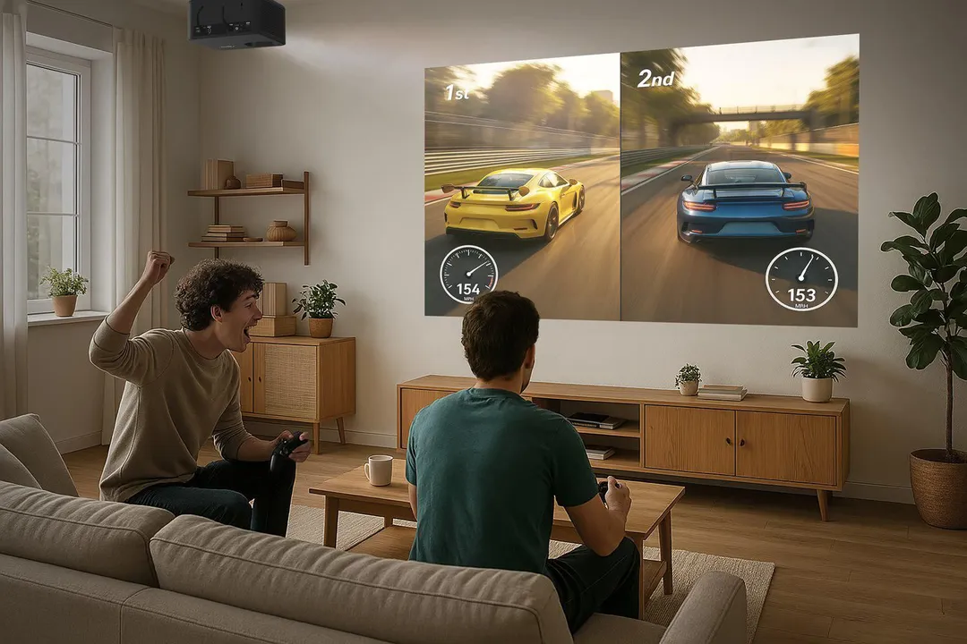 Videoproiector Optoma Photon Life PK31, 4K UHD (3840x2160), 1600/ 900 lumeni, 200.000:1, 16:9/ 4:3