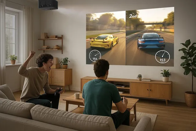 Videoproiector Optoma Photon Life PK31, 4K UHD (3840x2160), 1600/ 900 lumeni, 200.000:1, 16:9/ 4:3