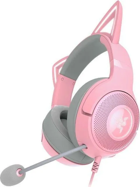 Casti Head-band Razer Kraken Kitty V2, Wired, Roz