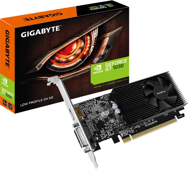Placa video Gigabyte GeForce GT 1030 Low Profile, 2GB DDR4, PCI Express 3.0, 64bit