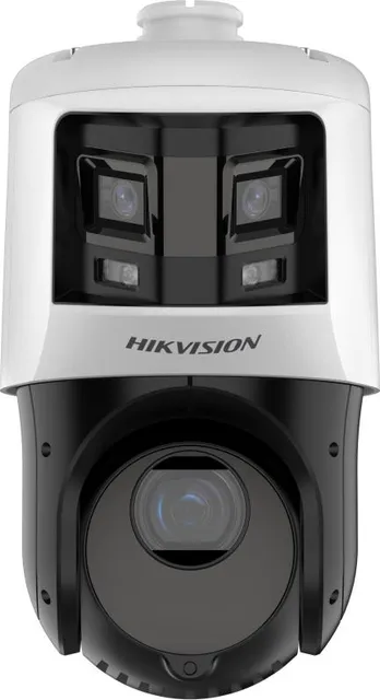 Camera de supraveghere IP TandemVu 6+4MP 25X Colorful & IR Panoramic & PTZ Hikvision DS-2SE4C425MWG-E/26(F0)