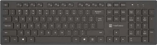 Tastatura Wireless Natec Herring, Negru, EN US
