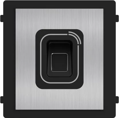 Modul cititor biometric si card Mifare pentru videointerfon modular Hikvision DS-KD-MFB/S