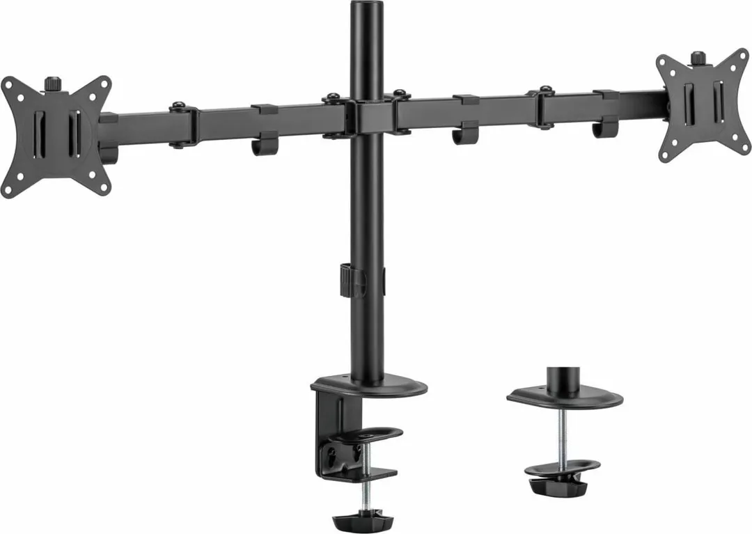 Suport 2 monitoare SeriouxMM66-C024, brat articulat monitor — Resigilat