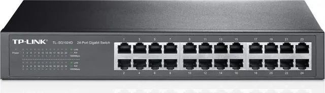 Switch TP-Link TL-SG1024D, 24 port, 10/100/1000 Mbps