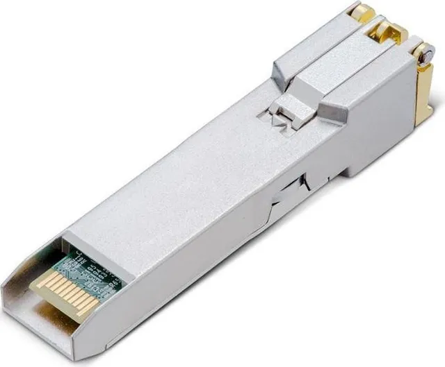 10GBASE-T RJ45 SFP+ Module SPEC: 10Gbps RJ45 Copper Transceiver, Plug and Play with SFP+ Slot