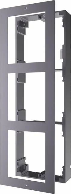 Panou frontal pentru 3 module videointerfon modular Hikvision DS-KD-ACW3