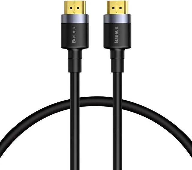 Cablu Baseus Cafule, HDMI/ HDMI, 1 m, Negru