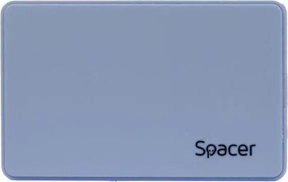 Rack ext. HDD/SSD 2.5" Spacer USB 3.0 albastru