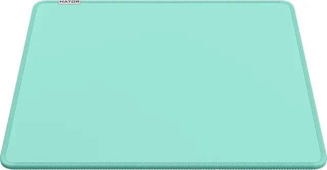 Mousepad Gaming Hator Tonn EVO M, 360 x 300 mm, Verde menta