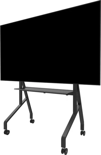 Stand mobil de podea Neomounts 55"-86" 76kg VESA 100x100 - 900x600