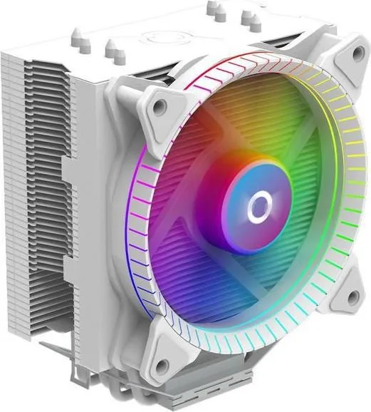 Cooler Procesor Aqirys Uranus ARGB ALB, Aer, 12 cm, aRGB