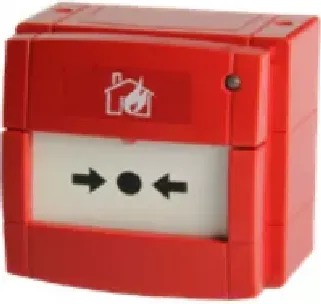 Buton de apelare R5A-RF pentru centrala de incendiu cu transmisie Radio. Este un dispozitiv RF care