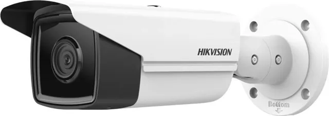 Camera de supraveghere IP Bullet 4MP Hikvision DS-2CD2T43G2-2LI(2.8MM), lentila fixa 2.8mm