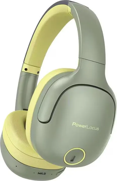 Casti Over-ear PowerLocus P7, Wireless, Gri