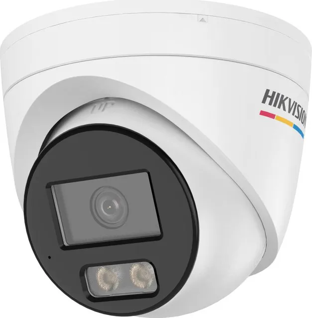 Camera de supraveghere IP Turret 4MP ColorVu 3.0 Hikvision DS-2CD1347G3H-LIUF/SL(2.8MM), lentila fixa 2.8mm
