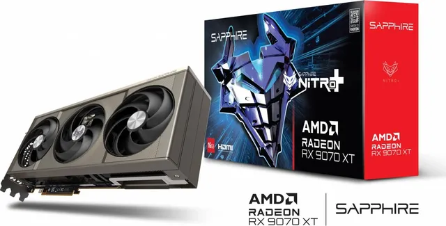 Placa video Sapphire Nitro+ Radeon RX 9070 XT, 16GB GDDR6, PCI Express 4.0, 256-bit