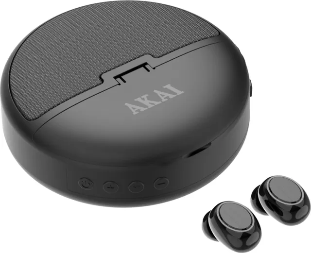 Casti In-ear Akai BTE-J500BT, Wireless, Negru