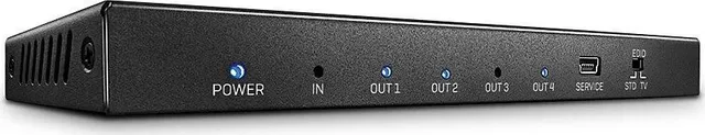 Splitter semnal video Lindy 4x HDMI 2.0 18G, latime de banda 18Gbps, rezolutie maxima 3840x2160