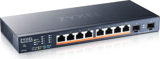 Switch Zyxel XMG1915-10EP, 2.5G, 8 porturi