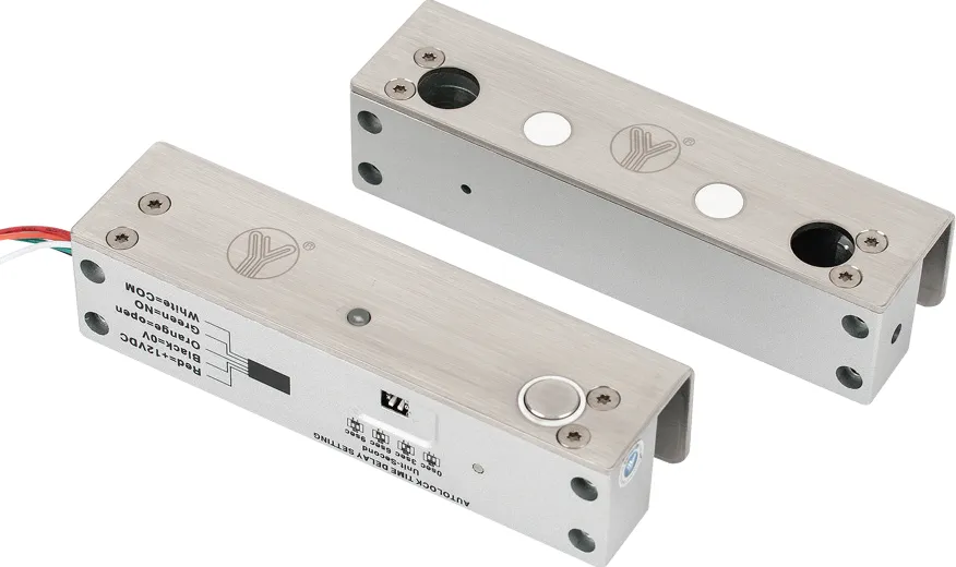 Bolt electric dublu cu actiune electromagnetica, monitorizare