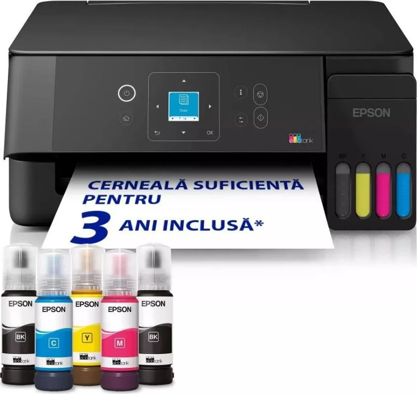 Epson L3360 CISS Color Inkjet MFP — Resigilat