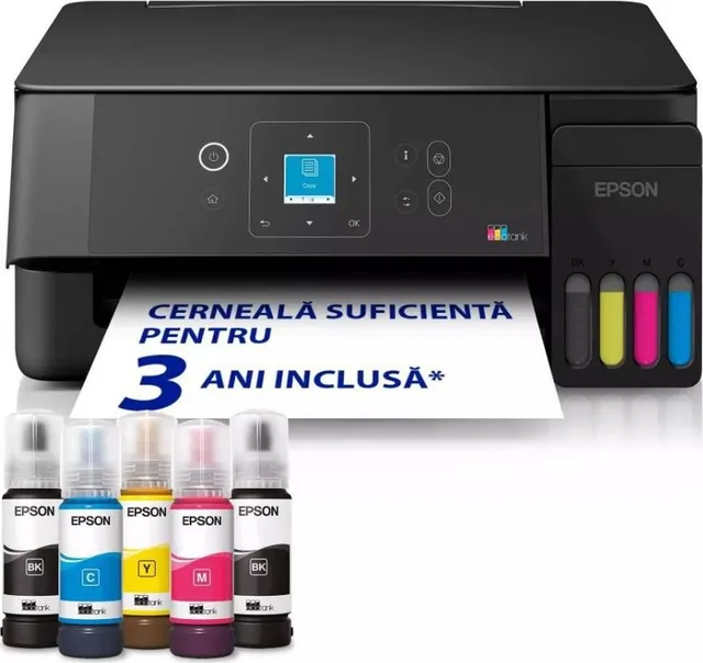 Epson L3360 CISS Color Inkjet MFP — Resigilat