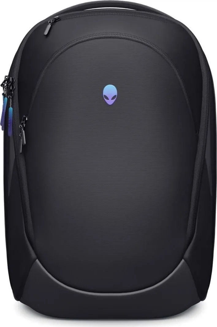 Alienware 18 Backpack - AW7825P Alienware design with 3D iridescent reflective Alienware logo
