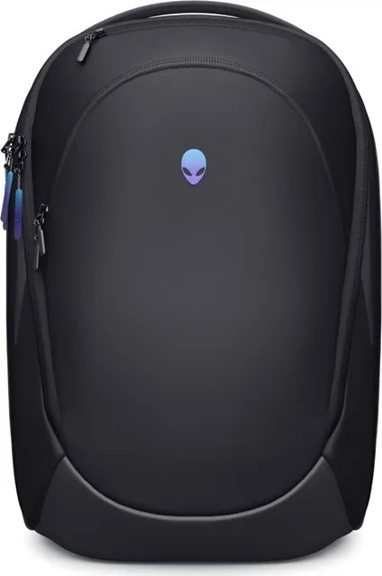 Alienware 18 Backpack - AW7825P Alienware design with 3D iridescent reflective Alienware logo