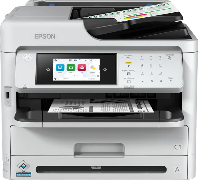 Multifunctional inkjet Epson WorkForce Pro WF-M5899DWF, format A4, Monocrom, Duplex, USB + LAN + Wi-Fi