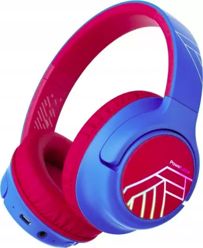 Casti Over-ear PowerLocus Bobo Kids, Wireless/Wired, Multicolor