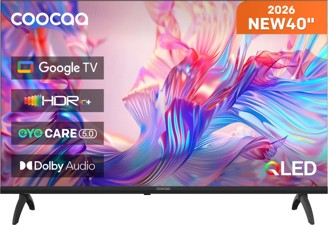 Televizor Coocaa QLED 40CGQH40Z, 100 cm, FHD, Smart TV