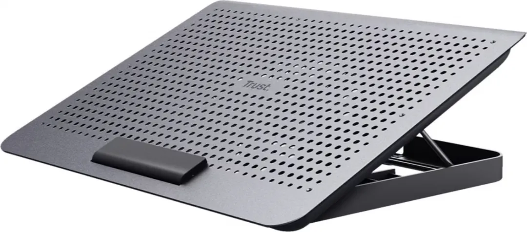 Stand/Cooler notebook Trust Exto, pana la 16 inch, 1 ventilatoare, Argintiu