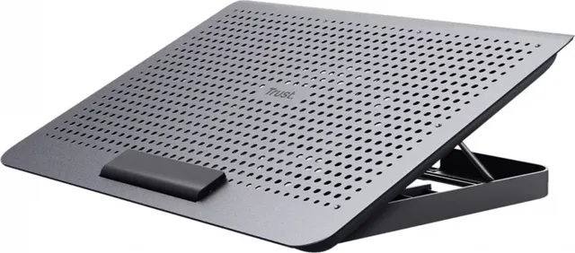 Stand/Cooler notebook Trust Exto, pana la 16 inch, 1 ventilatoare, Argintiu
