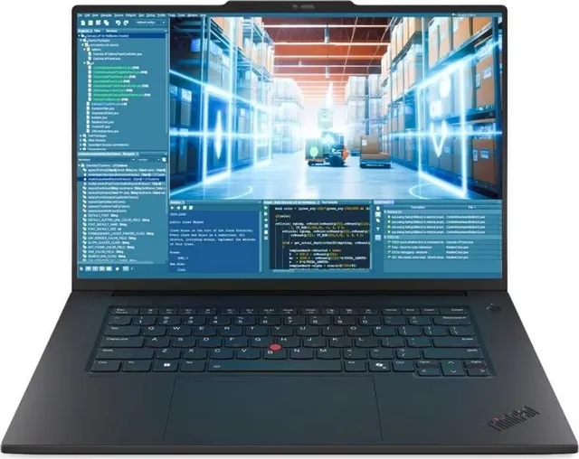 Laptop Workstation Lenovo ThinkPad P1 Gen 8, cu procesor Intel Core Ultra 7 265H, 16'' IPS, 64 GB LPDDR5x