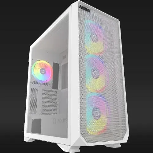 Carcasa Aqirys Arcturus PRO, Mid Tower, White