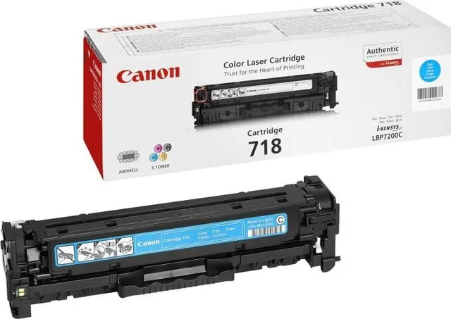 Toner Canon CRG-718 C, Cyan