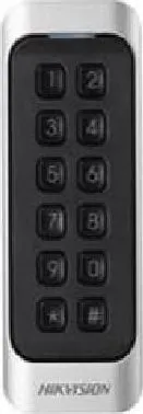 Cititor de card cu tastatura Hikvision DS-K1107AEK, citeste carduri cu frecventa de 125 KHz
