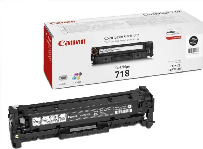 Toner Canon CRG-718, Black