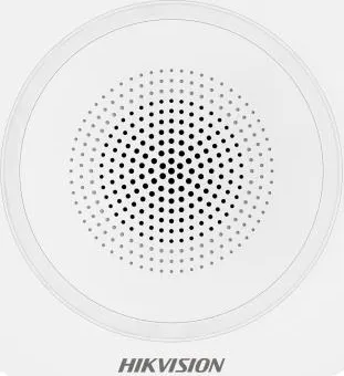 Sirena interior wireless AX PRO Hikvision DS-PS1-I-WE(B)-R(Red Indicator)