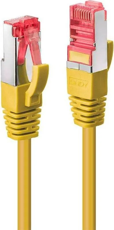 Cablu retea Lindy LY-47762, 1m Cat.6 S/FTP Network, Yellow