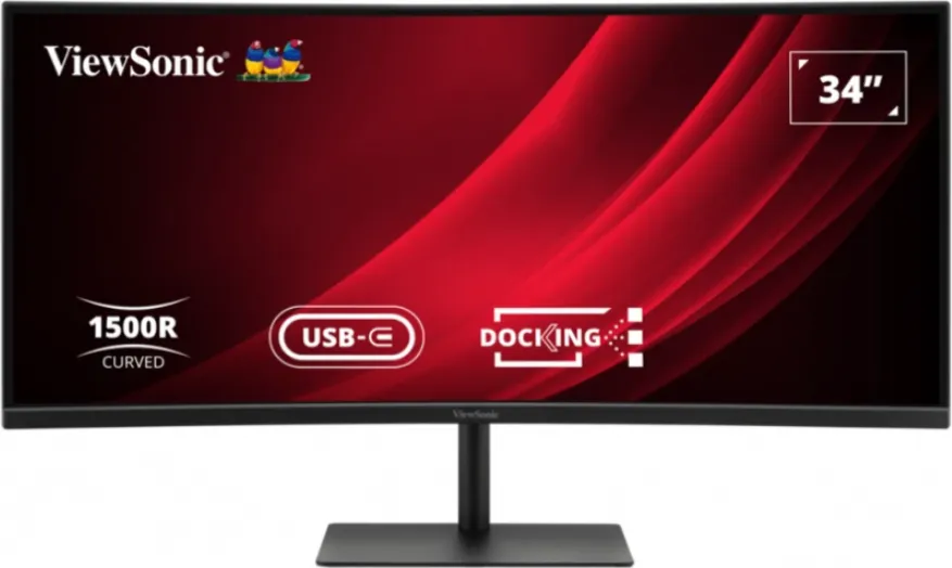 Monitor Consumer ViewSonic VG3419C-2, 34", 3440 x 1440 pixeli, Black