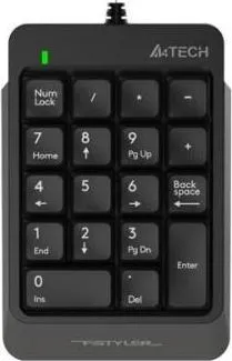 Tastatura A4Tech NumericPad Fstyler FK13, USB, Negru
