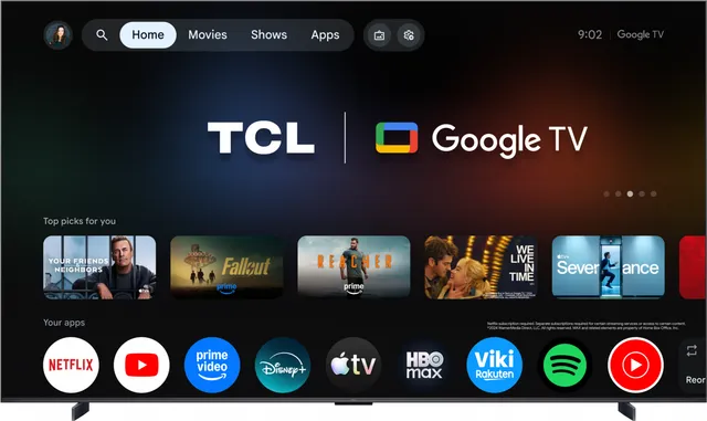 Televizor TCL SQD-MiniLED 98MSQLED80L, 248 cm, Smart Google TV, 4K, Onkyo (Model 2026)