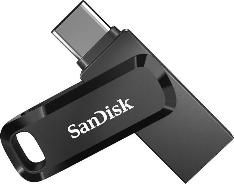Memorie USB SanDisk Ultra Dual Drive Go 256 GB, USB Type-C, Negru