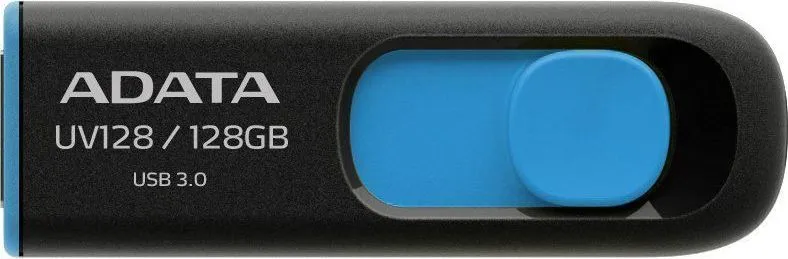 Memorie USB Adata DashDrive UV128 128GB, USB 3.0, Negru